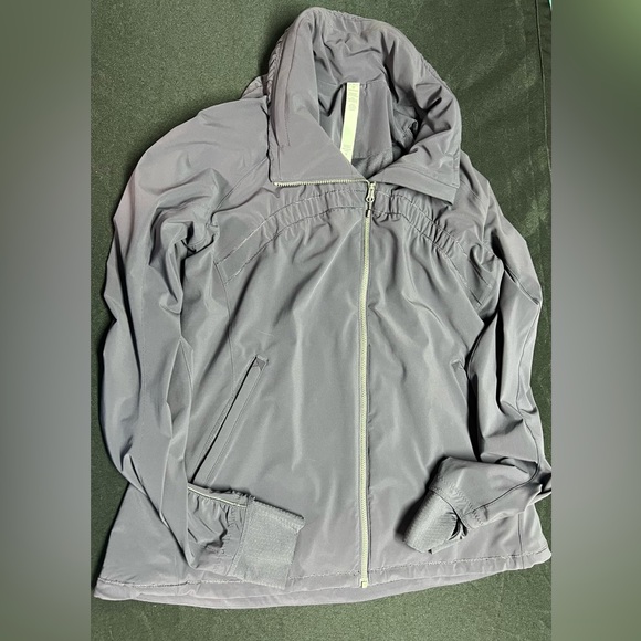 Great coat! Hood in neck! Thumb holes! Lululemon - Picture 2 of 3